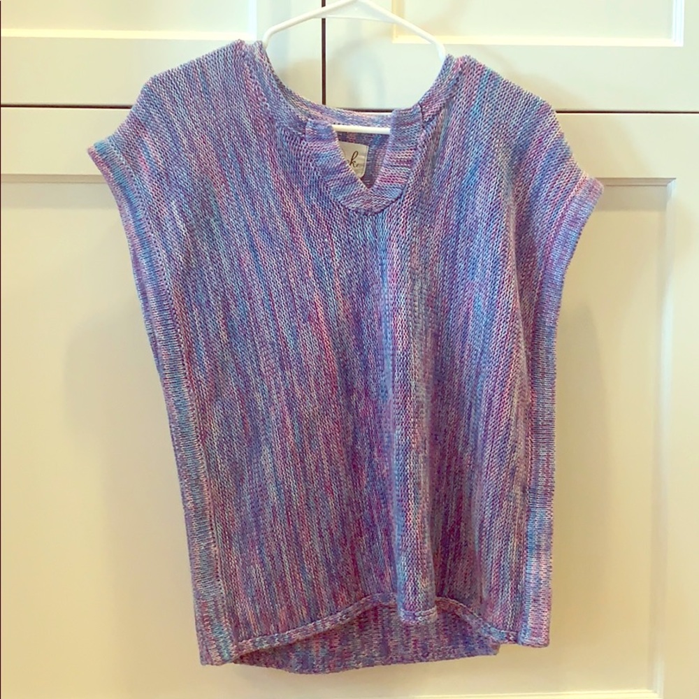 Girls Short Sleeved Sweater Size 10